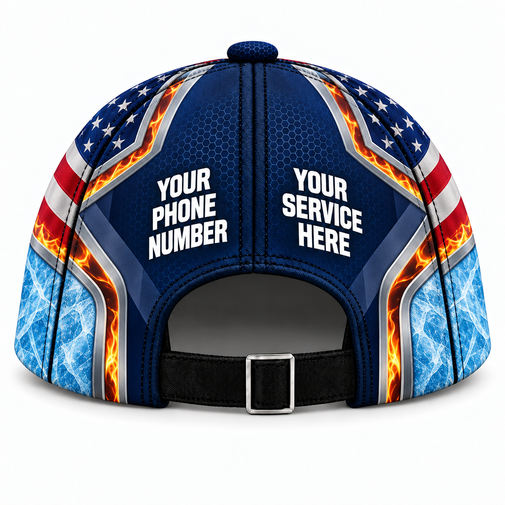 USP03 personalized cap back product mockup