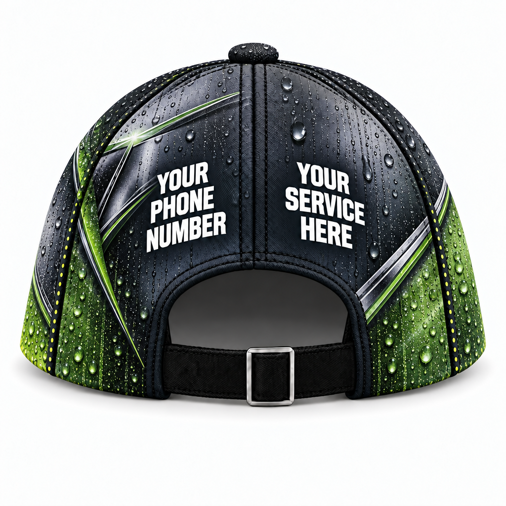 WCN011 personalized cap back product mockup