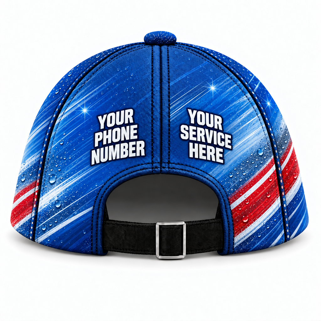 WCN012 personalized cap back product mockup