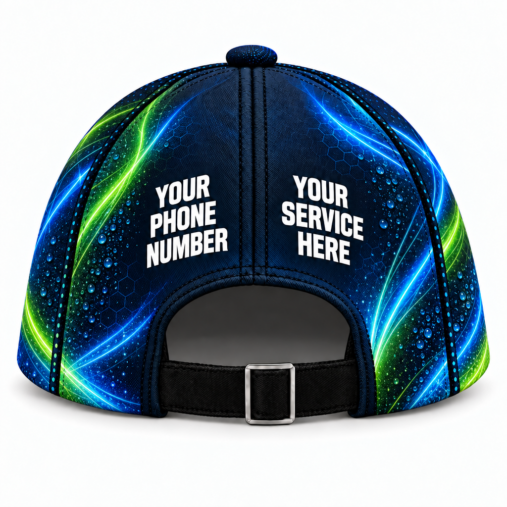 WCN020 personalized cap back product mockup