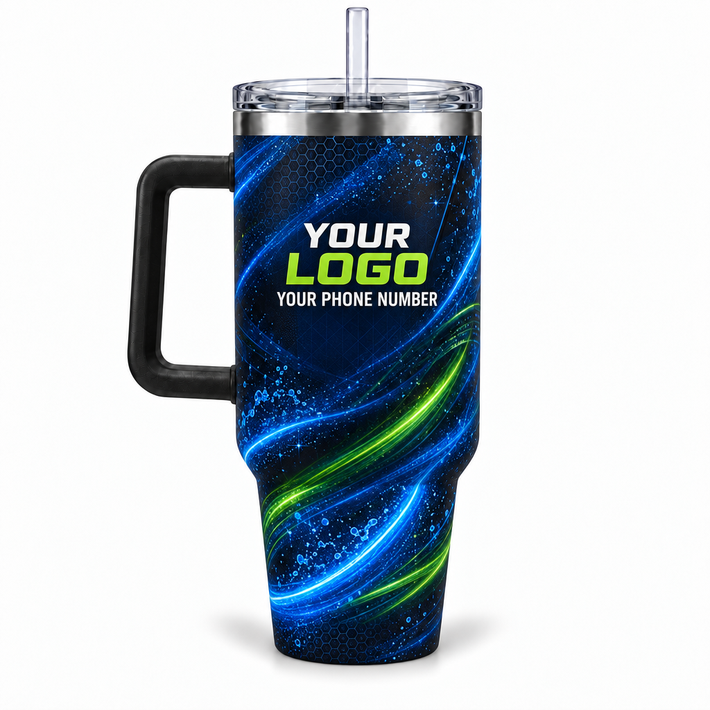 WCN021 personalized tumbler 40oz back product mockup