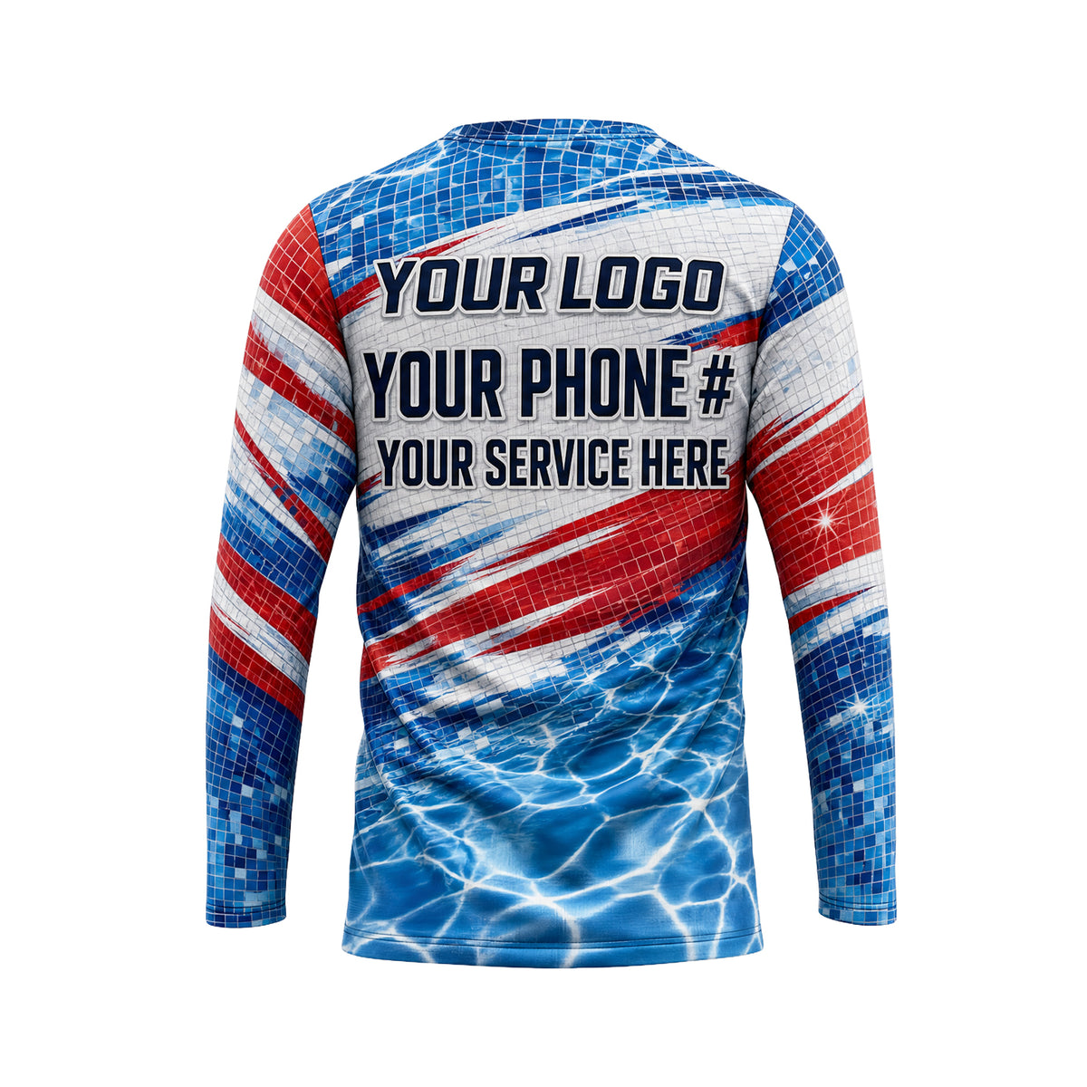Patriot pressure washing shirt PWPP0023 - back