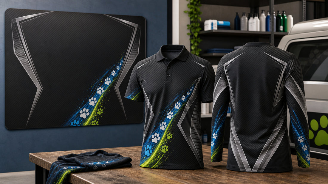Mobile Grooming Polo vs T-Shirt Comparison