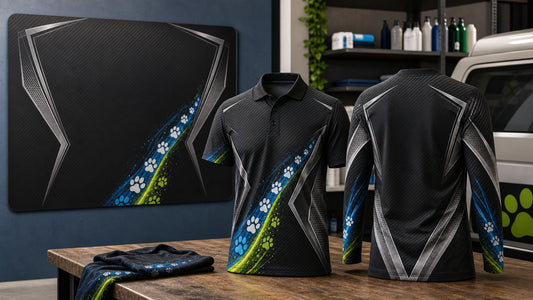 Mobile Grooming Polo vs T-Shirt Comparison