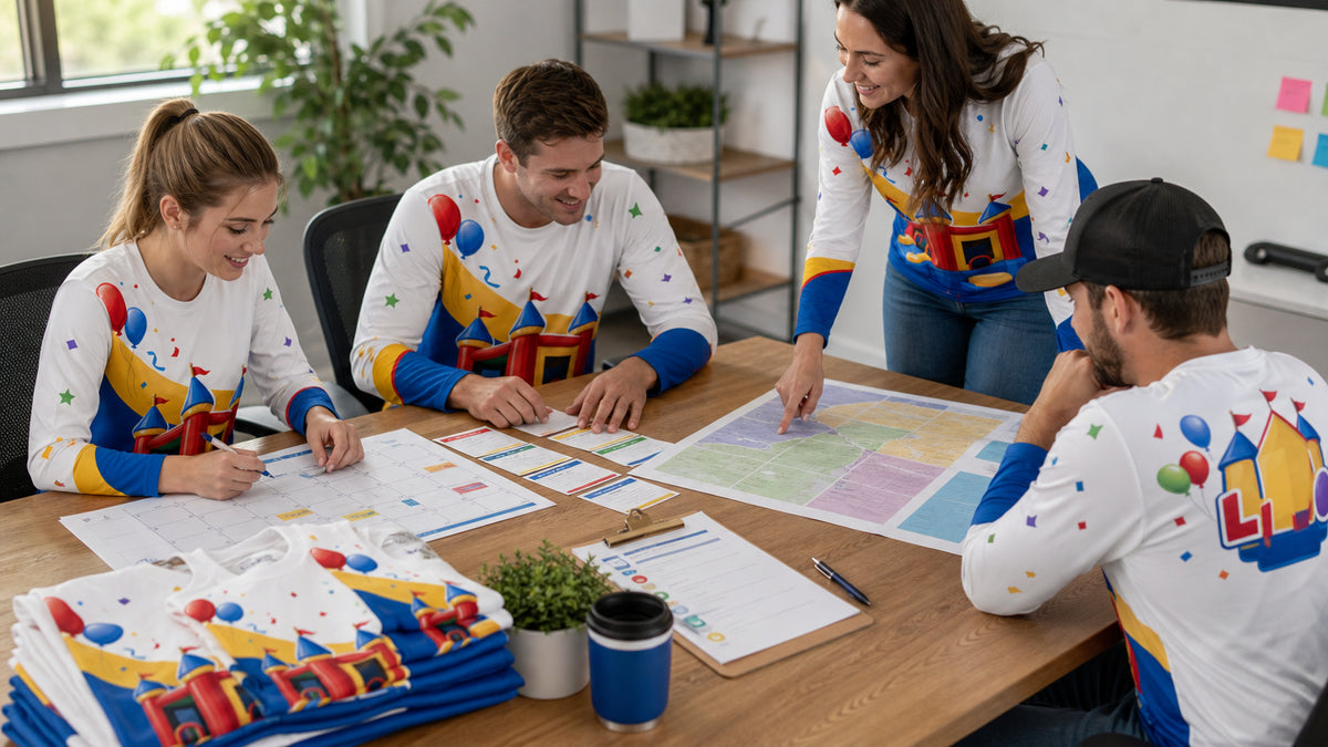 Summer Party Rental Crew Uniforms: A Roster and Identity Plan
