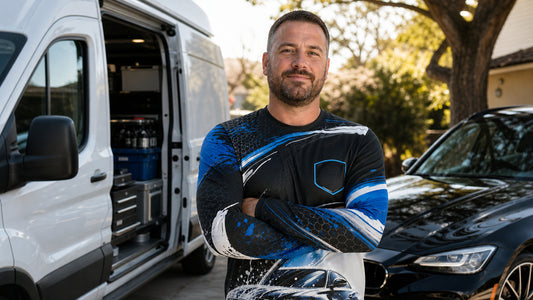 A Professional Shirt Setup for a Solo Auto Detailing Owner-Operator