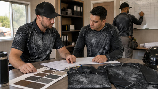 Roofing Polo vs T-Shirt for Estimates and Field Work