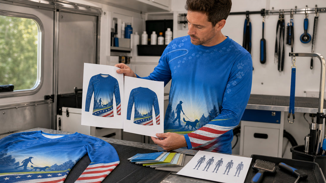 Mobile Grooming Shirt Ordering Checklist for Van-Based Teams