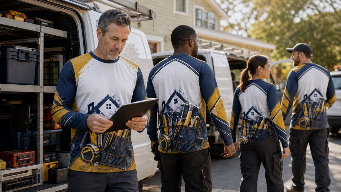 Handyman Work Shirt Guide for Small Service Crews