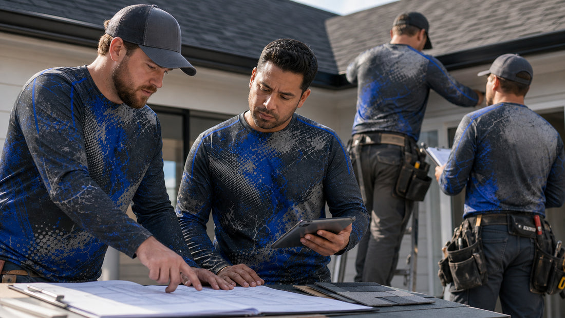 Minimal Roofing Uniform Designs for Estimators and Crews