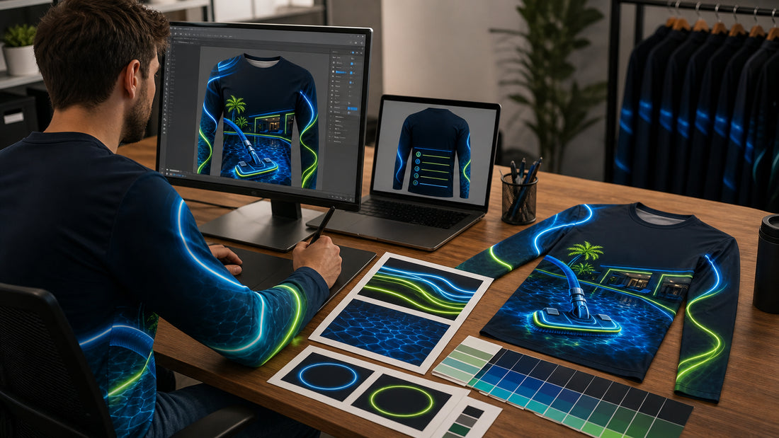 How to Prepare a Logo File for a Pool Service Shirt Design