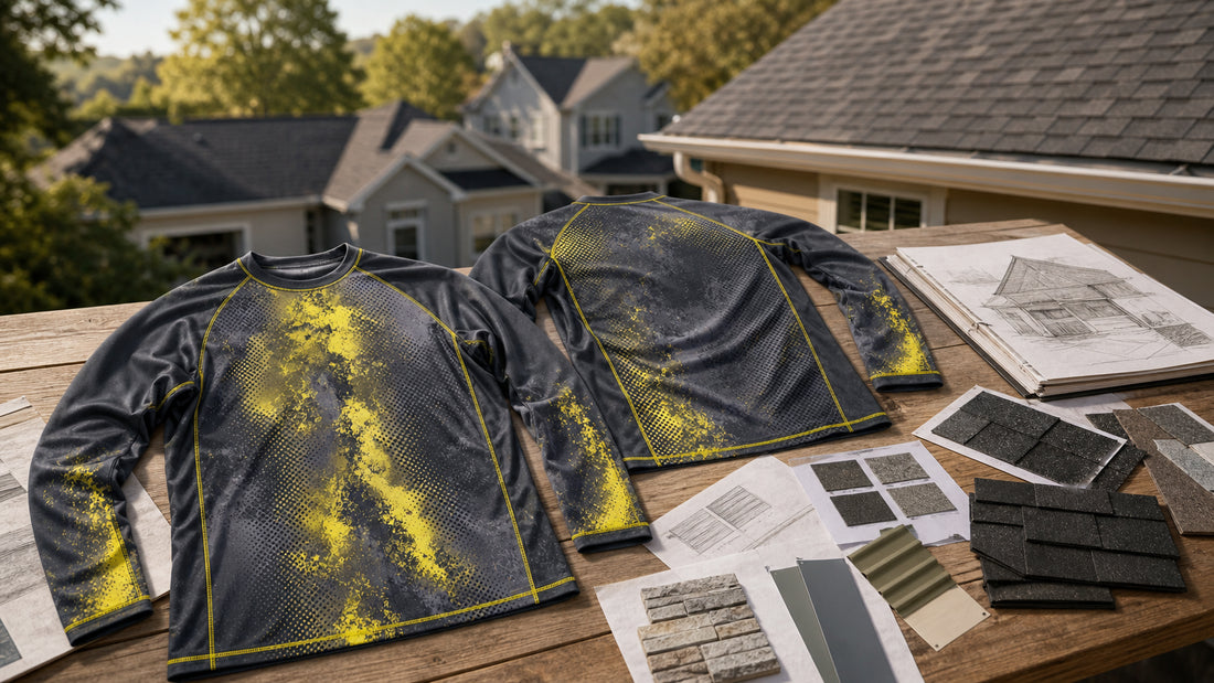 Residential Roofing Shirt Ideas for Local Crews