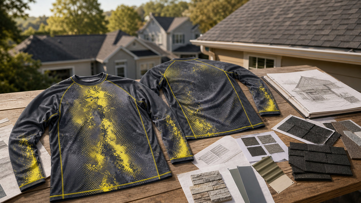 Residential Roofing Shirt Ideas for Local Crews