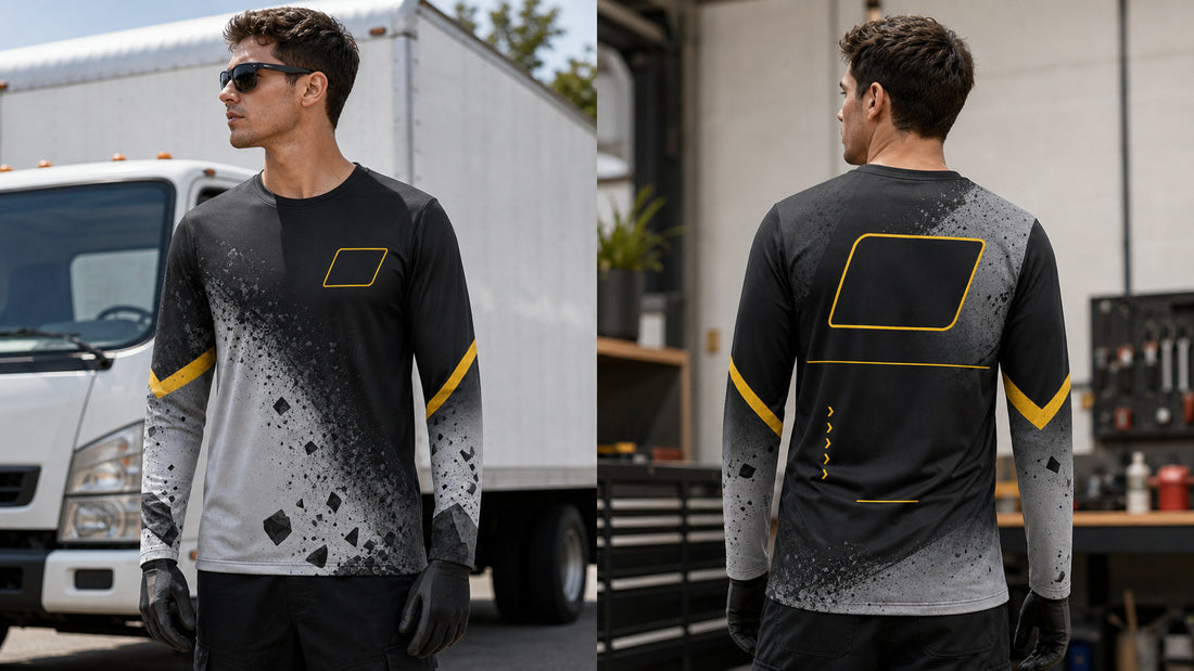 Minimal vs. Bold Junk Removal Shirts
