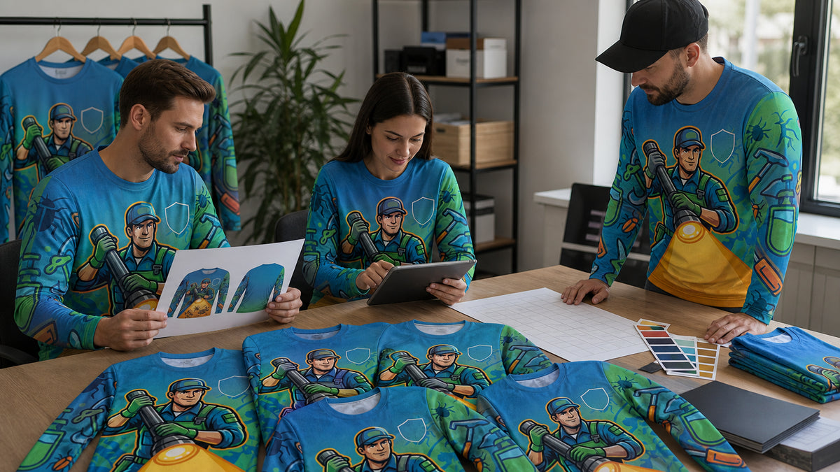 How to Order Pest Control Shirts for a Small Crew