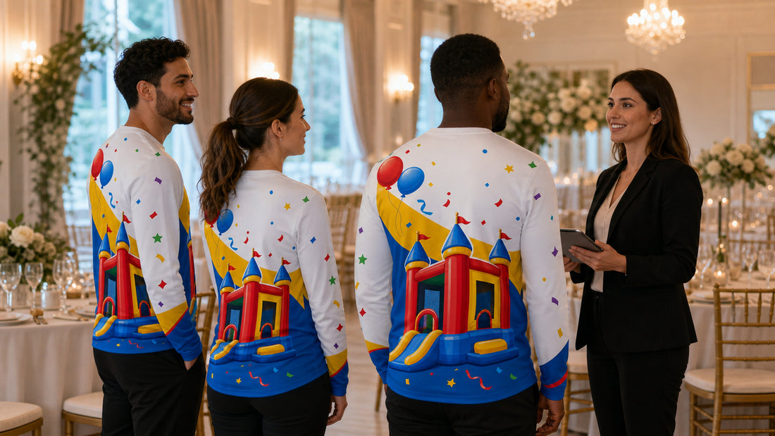 Wedding Rental Setup Crew Shirts: Planning a Polished Team Identity