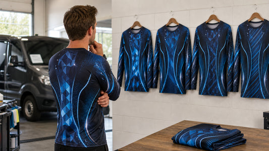 How to Brand Shirts for a Multi-Service Auto Detailing Company