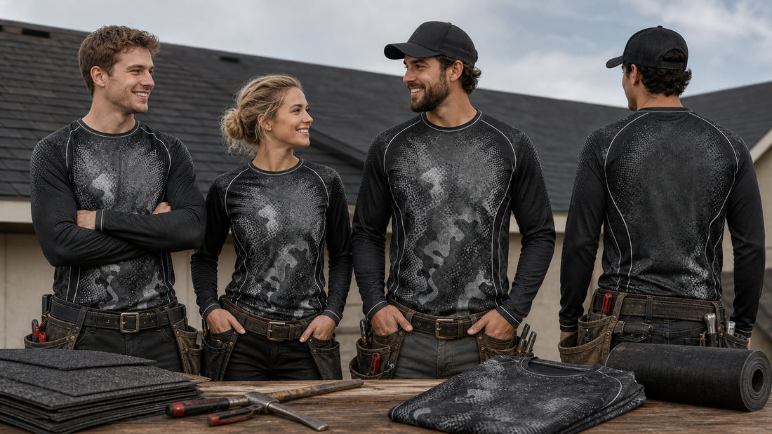 Roofing Mascot Shirt Ideas That Stay Professional