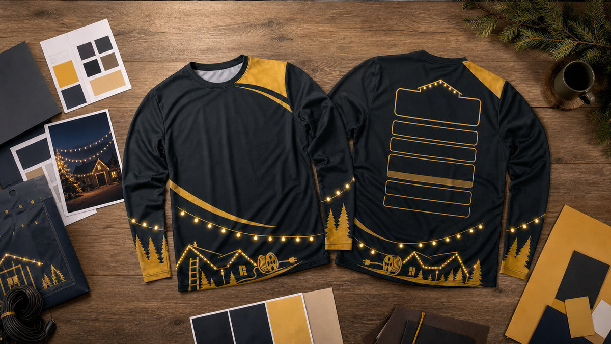 Warm-Weather Uniform Planning for Holiday Lighting Installation Crews