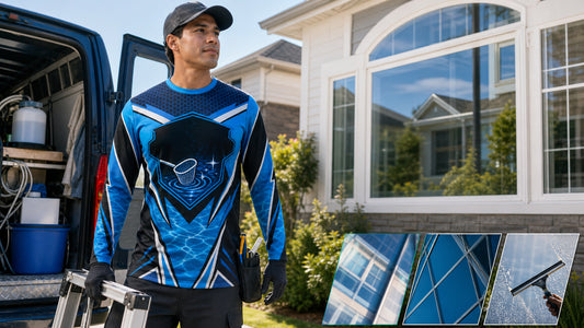 Residential Window Cleaning Shirt Design Ideas