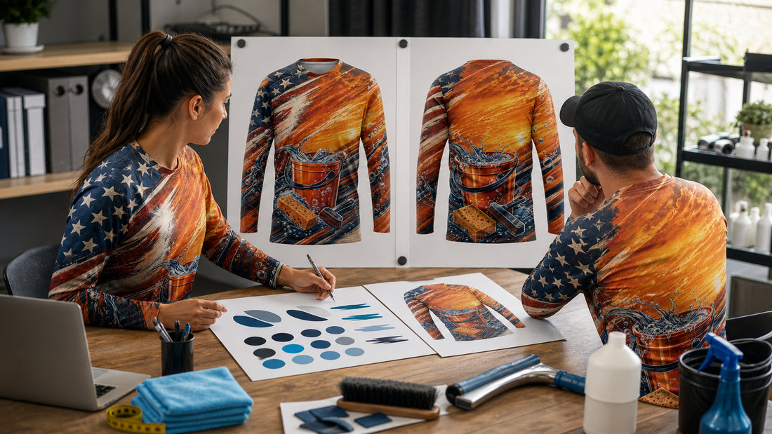 What to Put on a Window Cleaning Company Shirt