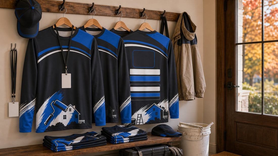 Fall Painting Uniform Layering for Visible Crew Identity