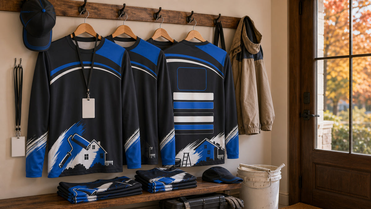 Fall Painting Uniform Layering for Visible Crew Identity
