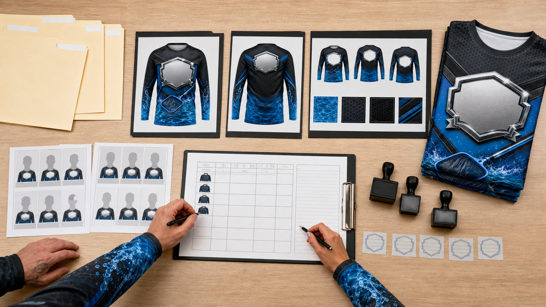 A Crew Shirt Ordering Worksheet for Small Pool Service Businesses