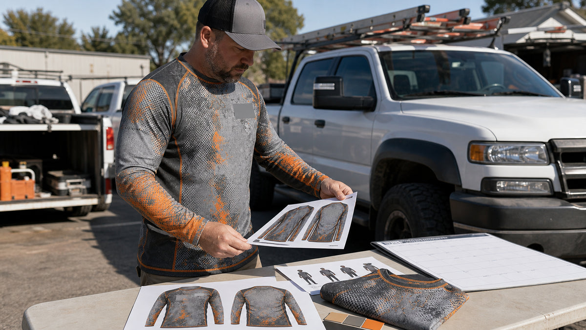 Summer Roofing Crew Shirt Planning for a Busy Roster