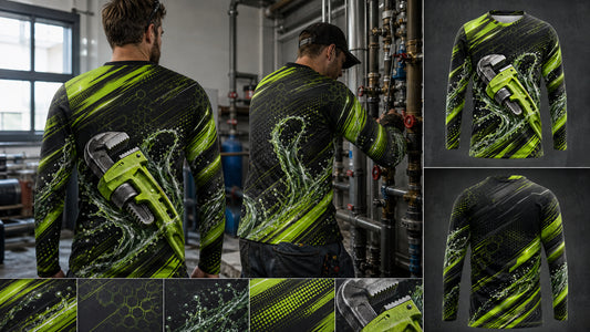 Plumbing Shirt Graphic Ideas That Avoid Generic Clip Art