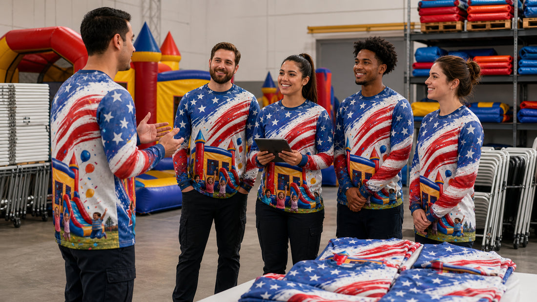 Party Rental Crew Shirt Guide: Build a Manageable Uniform System