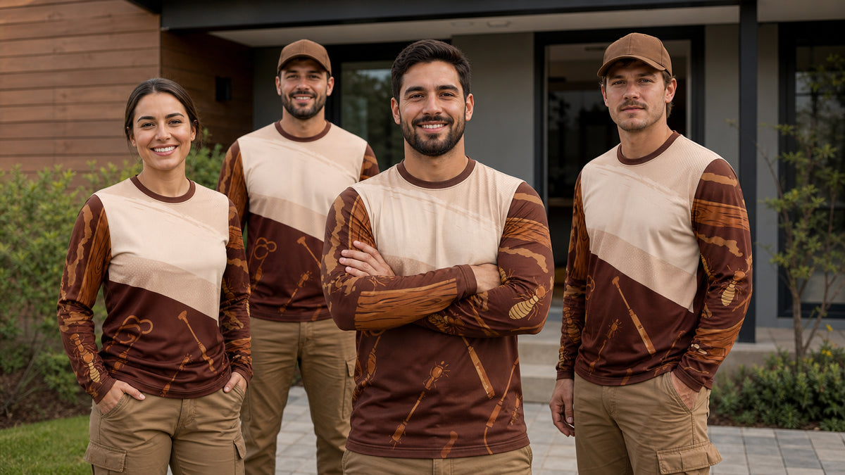 Commercial Pest Control Uniform Ideas for Account Teams