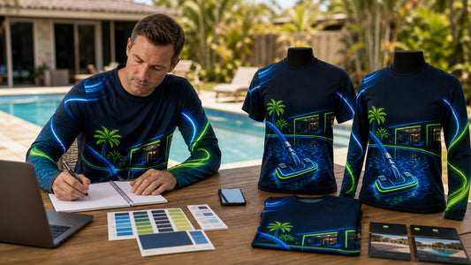 A Professional Shirt Setup for a Solo Pool Service Owner-Operator