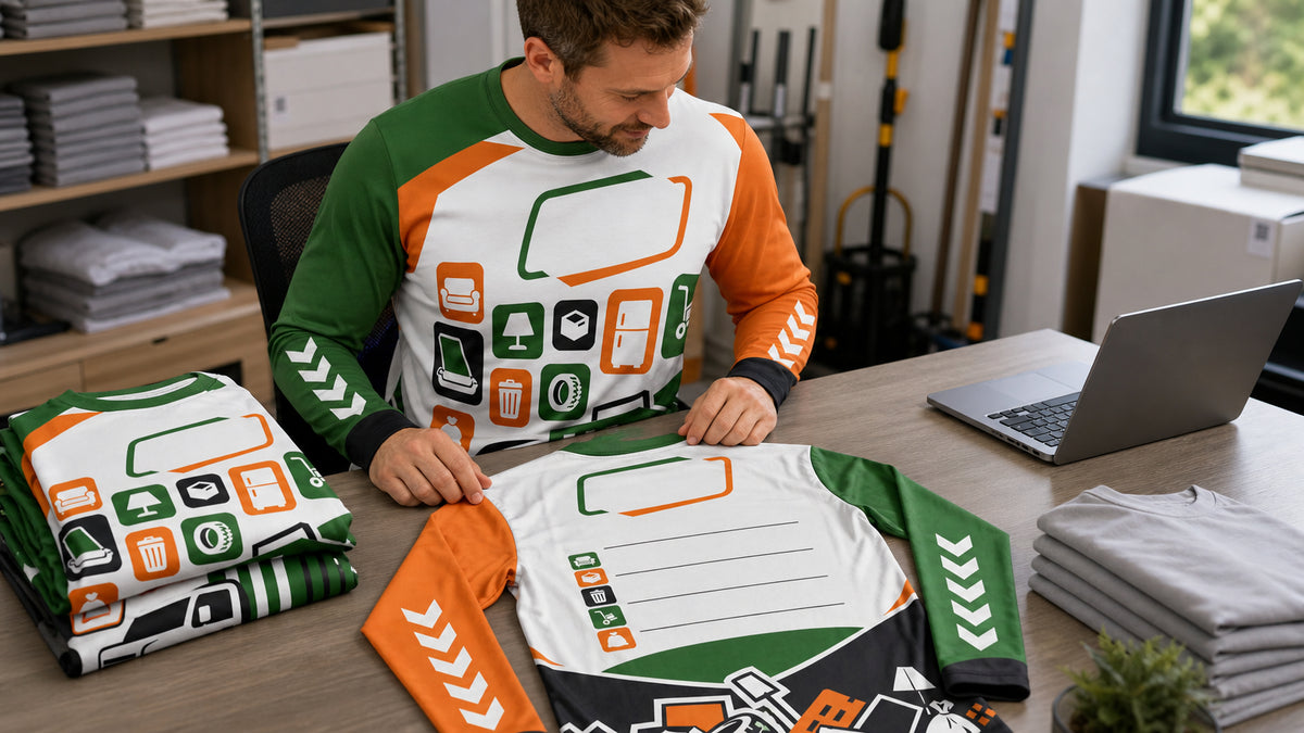 Junk Removal Shirt Ordering Checklist