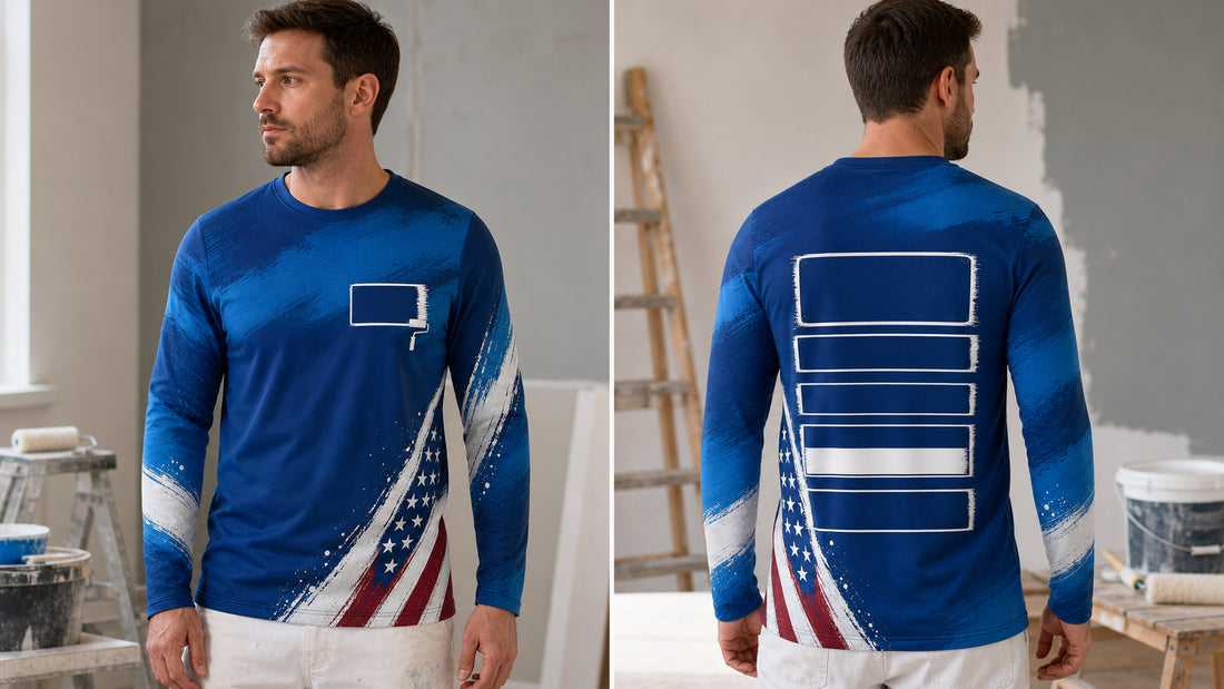 Minimal vs Colorful Painting Shirts Compared
