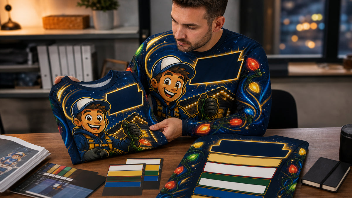 A Professional Shirt Setup for a Solo Holiday Lighting Owner-Operator