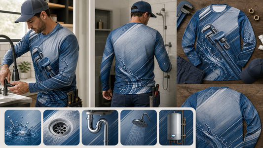 Multi-Service Plumbing Shirt Branding Guide