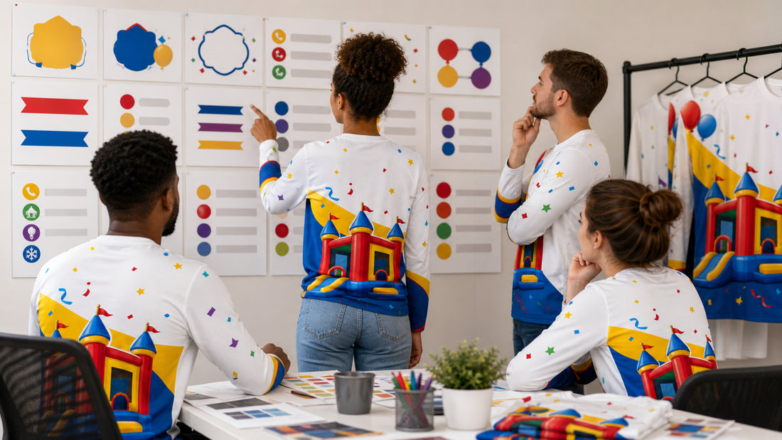 Party Rental Shirt Font Ideas: Build a Clear Type System