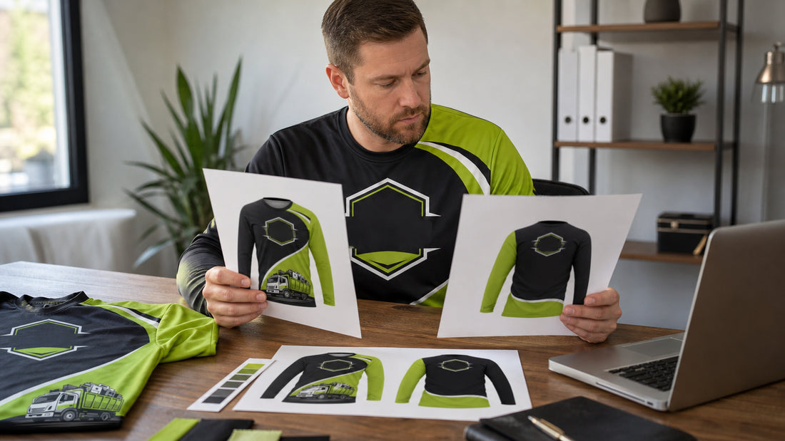 Junk Removal Shirt Proof Checklist Before Approval