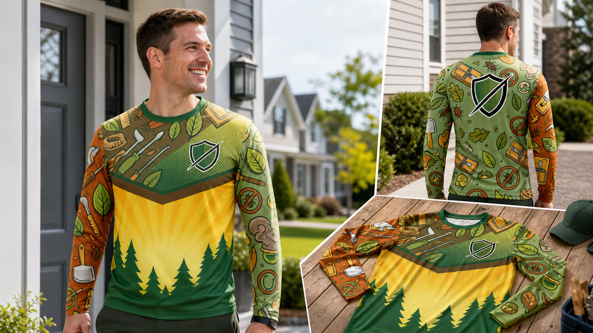 Residential Pest Control Shirt Ideas for Neighborhood Routes