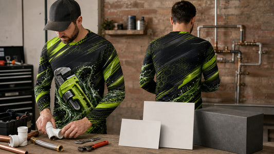 Plumbing Shirt Front and Back Information Guide