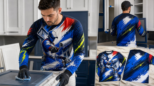 Cabinet Painting Shirt Ideas for Specialty Crews
