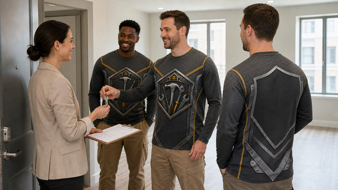 Handyman Shirts for Rental Property Turnovers