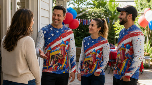 Backyard Party Rental Shirt Ideas: Design for Host Recognition