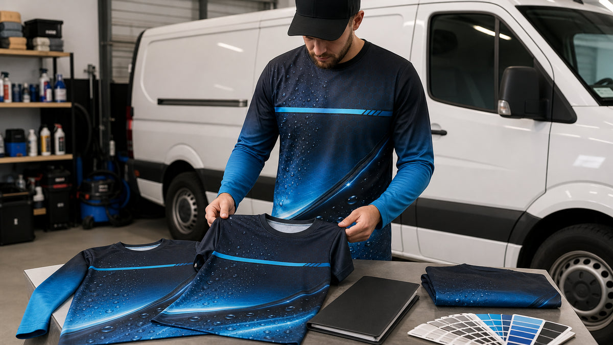 Auto Detailing Shirt Design Brief Checklist
