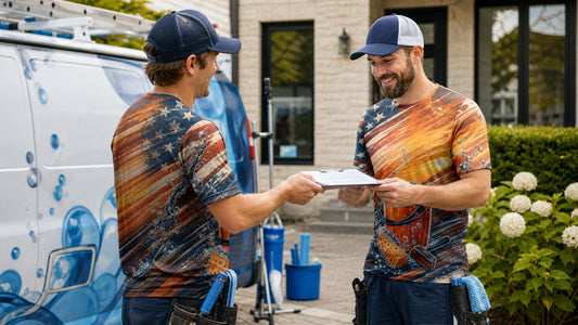 Window Cleaning Polo vs T-Shirt for Customer-Facing Work