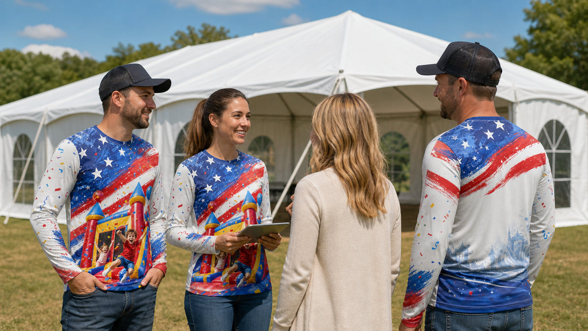 Tent Rental Crew Shirt Ideas: Build a Recognizable Service Identity