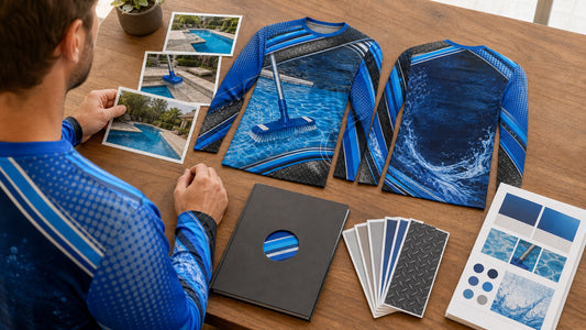 How to Write a Better Shirt Design Brief for a Pool Service Business