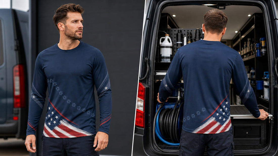 Minimal vs Bold Mobile Grooming Shirts Compared