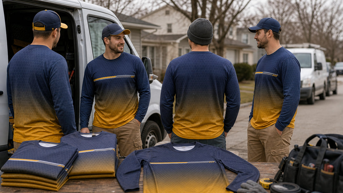 Winter Layering for Handyman Uniform Identity